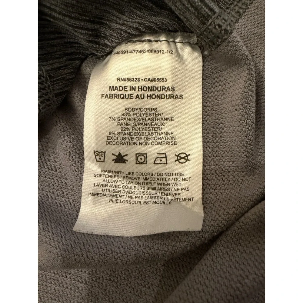 Nike Pro Dri Fit Men's Short Sleeve Training Shirt Gray Size‎ S